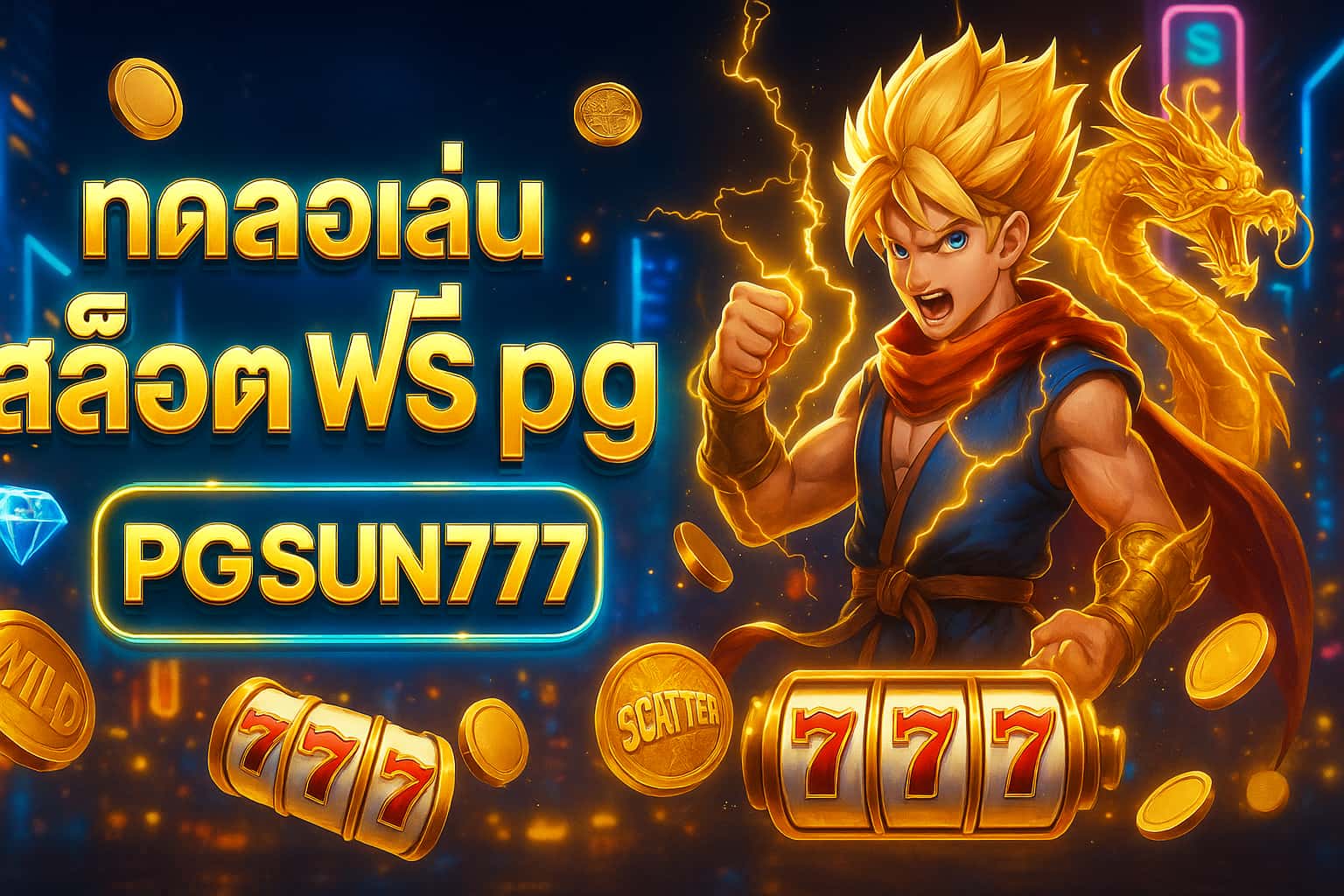 ทดลองเล่นสล็อตฟรี pg