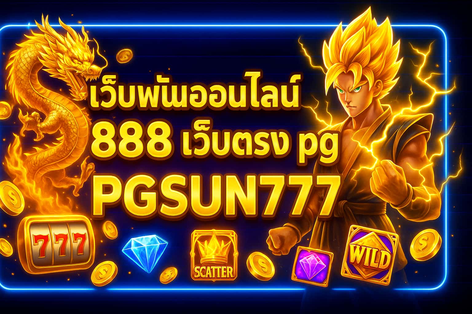 เว็บพนันออนไลน์ 888 เว็บตรง pg