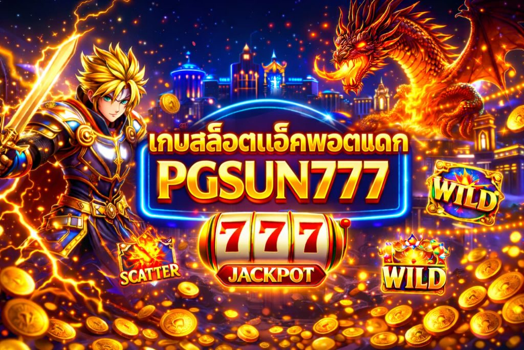 เกมสล็อตแจ็คพอตแตก