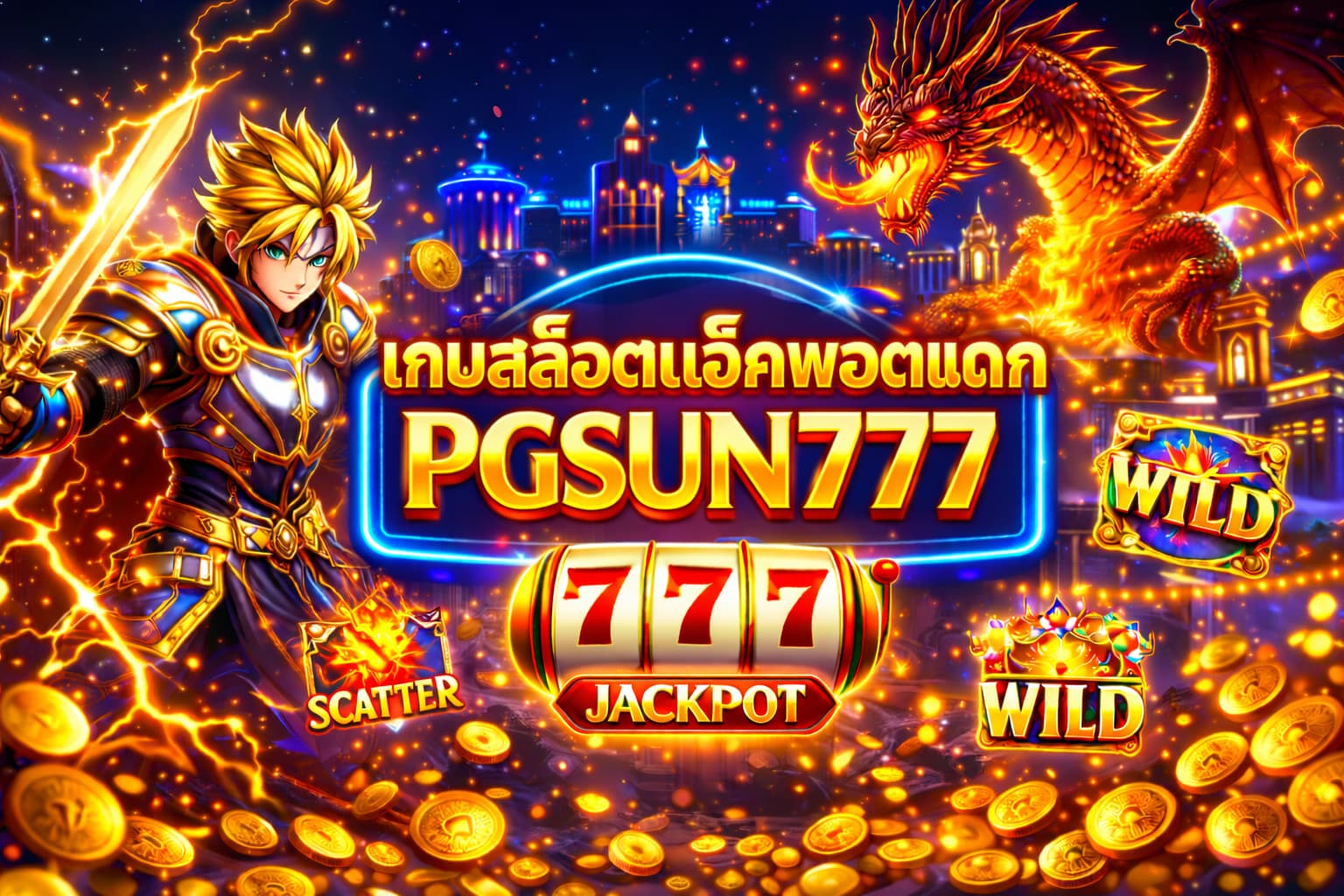 เกมสล็อตแจ็คพอตแตก