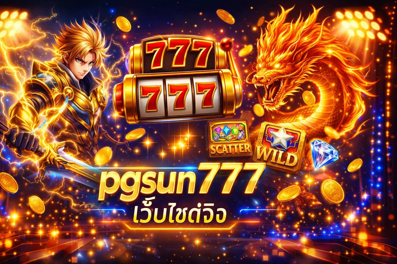 pgsun777 เว็บไซต์จริง